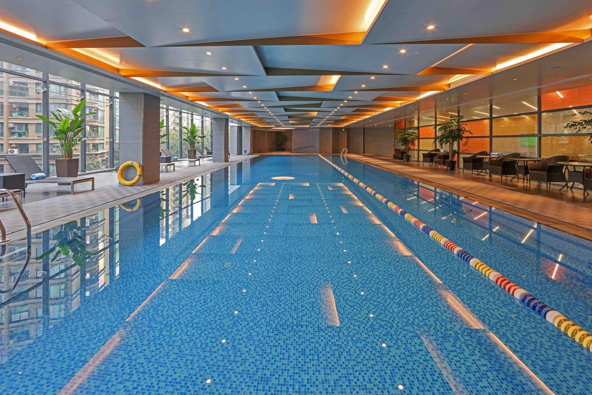 Oakwood Residence Hangzhou - Close To Westlake And Yellow Dragon Stadium Eksteriør billede